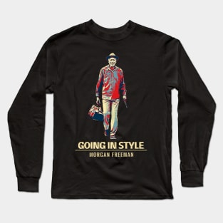 Morgan freeman - going in style 2 Fanart Long Sleeve T-Shirt